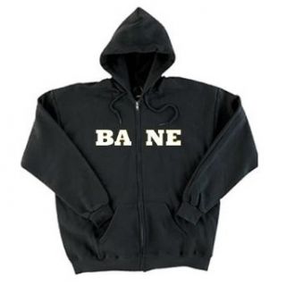 BANE   Logo   Black/White Zip Up Hoodie Clothing