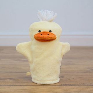 hippo bath mitt by bathing bunnies