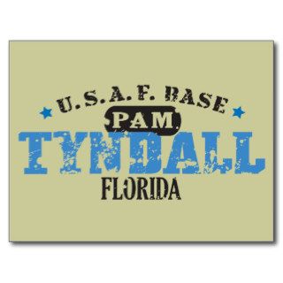 Air Force Base   Tyndall, Florida Postcard