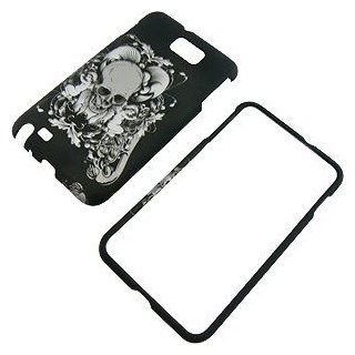 Skull With Angel Protector Case for Samsung Galaxy Note (GT N7000 & i717) Cell Phones & Accessories