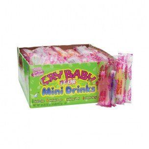 CRY BABY SOUR MINI DRINKS 120 COUNT  Chocolate And Candy Assortments  Grocery & Gourmet Food