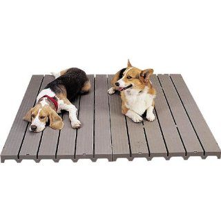 Kennel Deck Elevated Comfortable Sanitary Deck for Dogs  Pet Kennels 