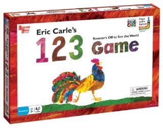 University Games Rooster's 123 Numbers Eric Carle Game And Puzzle System Toys & Games