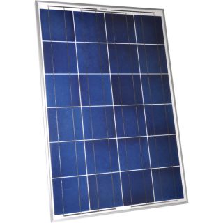 NPower Crystalline Solar Panel — 100 Watts, 12 Volt, 40.2in.L x 26.5in.W x 2in.H  Crystalline Solar Panels