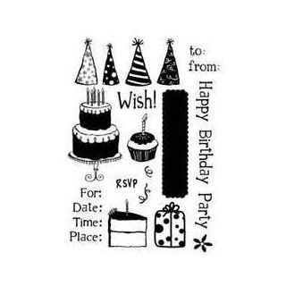 PC   Simply Chic   Birthday Wish Stamps