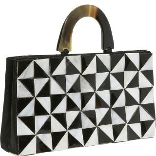 Global Elements Shell/Horn Triangle Pattern Bag