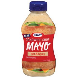 Kraft Hot & Spicy Flavored Mayonnaise Squeeze Bo