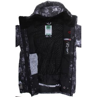 686 Mannual Chipped Insulated Snowboard Jacket Black   Kids, Youth 2014