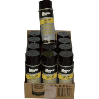 Meyer Multipack of Coolube Lubricant — Case of 12 11-Oz. Aerosol Cans, Model# 15186  Machine Maintenence