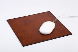 leather mouse mat by life of riley