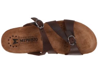 Mephisto Hannel Dark Brown Scratch Leather
