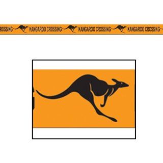 Kangaroo Crossing Poly Decorating Material Party Accessory (1 count) (1/Pkg) Kitchen & Dining