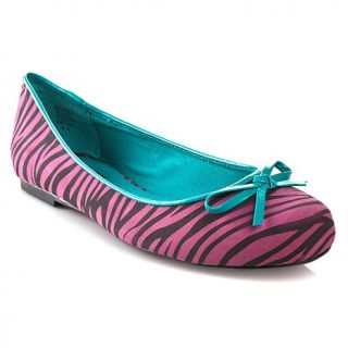 twiggy LONDON Printed Ballet Flat with Bow