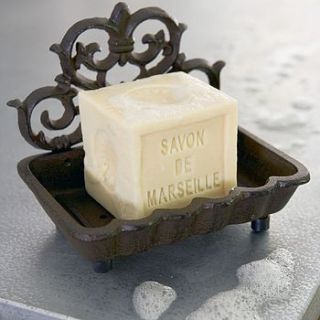 cast iron soap dish by lavender & sage
