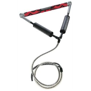 Straight Line Mini Stiffy Wakeboard Handle Red/Black up to 