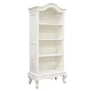white french panelled bookcase by out there interiors