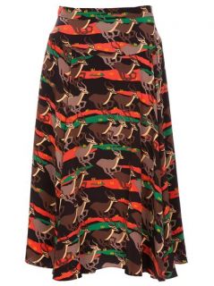 Marc By Marc Jacobs Deer Printed Skirt