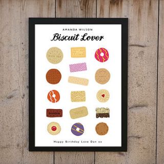 biscuit lover print by loveday designs