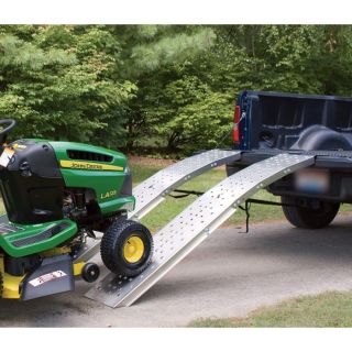 Ohio Steel Folding Arched Aluminum Ramps — 1500-Lb. Capacity, 7Ft.L  Arched Ramps