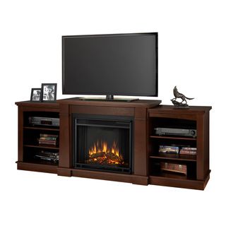 Real Flame Hawthorne Dark Espresso Mantel Electric Fireplace Real Flame Indoor Fireplaces