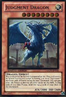 Yu Gi Oh   Judgment Dragon (GLD3 EN016)   Gold Series 3   Limited Edition   Ultra Rare Toys & Games