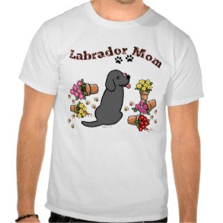 Mischievous Black Labrador T Shirt