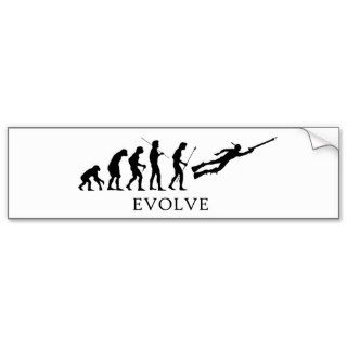 Evolve Spearfishing Bumper Stickers