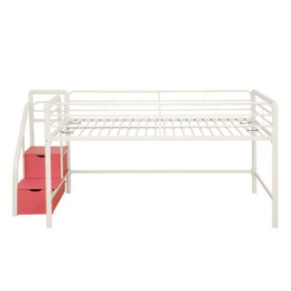 Junior Twin Loft Bed with Storage Steps
