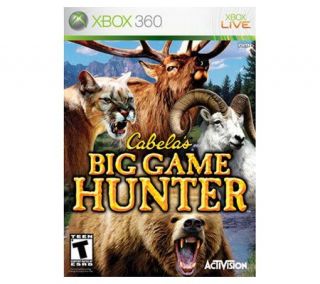 Cabelas Big Game Hunter   Xbox 360 —