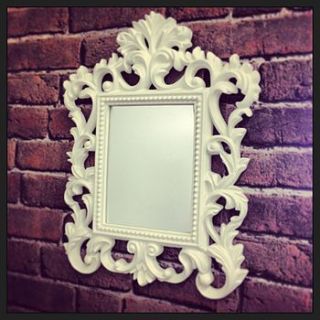 small baroque detailed mirror by made with love designs ltd