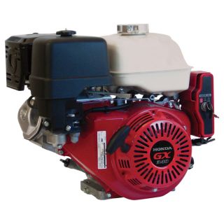 Honda Horizontal OHV Engine with Electric Start — 389cc, GX Series, 1in. x 3 31/64in. Shaft, Model# GX340UT2QNE2  241cc   390cc Honda Horizontal Engines