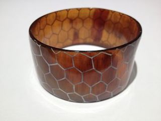 cow horn african print bracelet by exclusive roots
