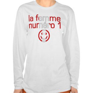 La Femme Numéro 1   Number 1 Wife in Canadian Tshirts