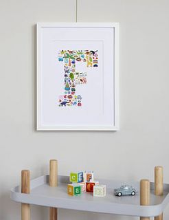 'i spy a… elephant' print by hello geronimo