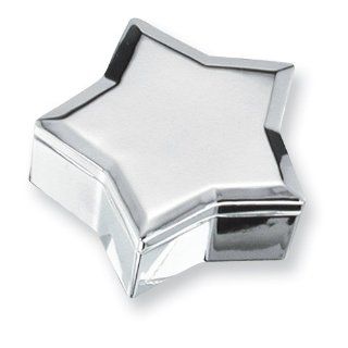 Silver plated Star Jewelry Box Jewelry