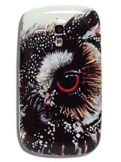 Samsung Galaxy S3 mini i8190 Hardcover"Owl 1" Owl bird Bumper / Case / protector case 1950 from EKNA Shop Cell Phones & Accessories