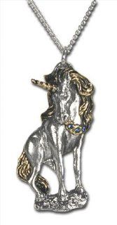 Starfire Unicorn Pendant Necklace Jewelry