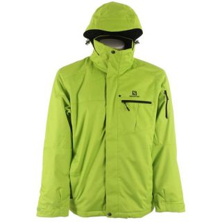 Salomon Express II Ski Jacket Organic Green/Black 2014