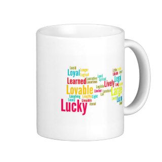 Describe yourself With Adjectives   L Mug