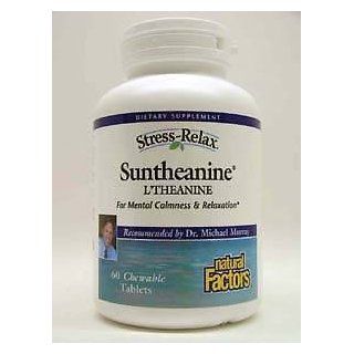 Natural Factors   Suntheanine L Theanine 60 tabs Health & Personal Care