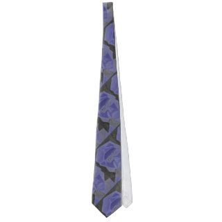 Purple Cubed Man Tie