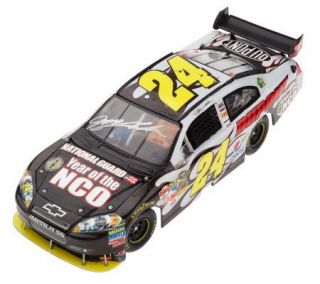 Jeff Gordon 2009 #24 Autographed Year of the NCO 124 Scale Car —