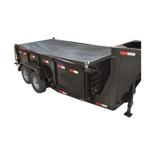 TruckStar Mesh Dump Tarp Roller Kit — For 14–16ft. Dump Trailers, 6 1/2ft. x 18ft., Model# DTR6518  Dump Trailer Tarps