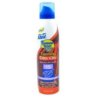 Banana Boat SPF#15 Continuous Spray Dry Oil 6 oz.  Sunscreens  Beauty