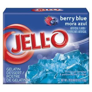 Jell O Berry Blue Gelatin 6 oz