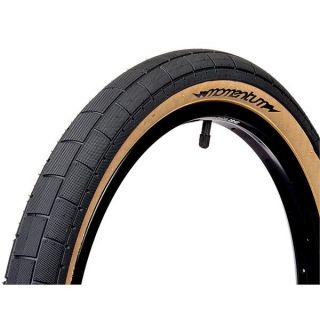 Demolition Momentum BMX Tire Black/Tan Sidewall 2.2 x 20"
