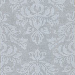 Brewster Home Fashions Serene Damask Wallpaper in Hip Tonal Icicle