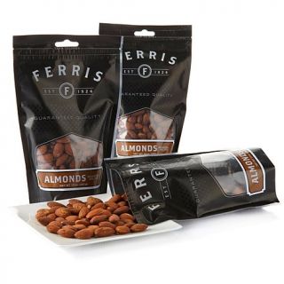 Ferris Company (3) 10 oz. Bags Black Diamond Roasted and Salted Almonds