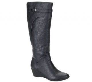 Softspots Olivia Knee High Wedge Boots —