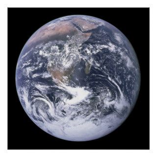 The Earth seen Apollo 17 Print